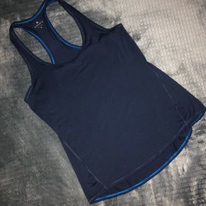 Athleta chi tank navy